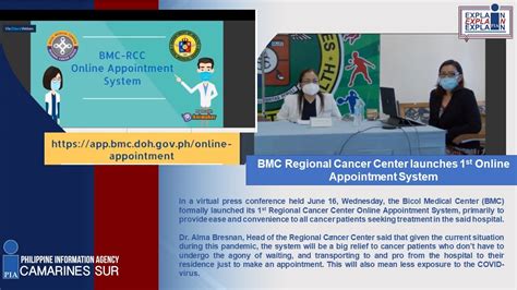 ocais.doh.gov.ph login|BMC Cancer Center .